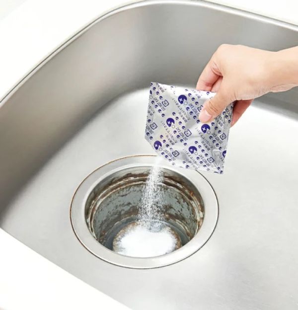 Cogit 日本製 BIO 廚房排水管泡泡清潔劑 6包入 Cogit, BIO 清潔劑, 排水口泡泡清潔, 日本清潔用品, 廚房排水管, 無氯清潔, 泡泡清潔粉, 排水口除味, 日本家事用品, Power Bio