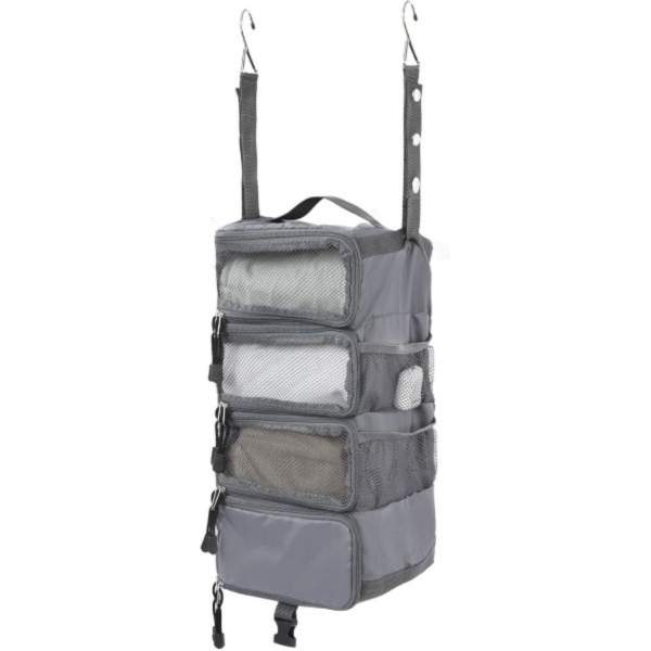 TABITORA 輕量款 4層式可吊掛旅行收納袋 TABITORA 可吊掛旅行收納袋,日本旅行收納袋,吊掛式收納袋,行李壓縮神器,日本旅遊用品,旅行收納整理,日本收納好物,防水收納袋,便攜旅行收納,出國行李收納