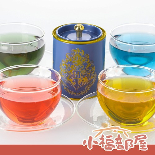 日本 哈利波特 魔法學院草本茶包罐 無咖啡因 分類茶 分類帽 霍格華滋 茶葉罐 草本茶 香草茶 送禮 派對遊戲 【小福部屋】 