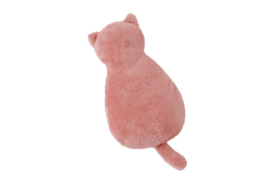 Needs Lab 蓄水式貓咪熱水袋(灰褐色-グレージュ/玫瑰色-ローズピンク/駝色-キャメル) 貓咪熱水袋,暖水袋,日本保暖小物,冬季抗寒,可水洗暖水袋,重複使用熱水袋,暖手暖肚,交換禮物,Needs Lab,日本暖冬用品,絨毛熱水袋,療癒系保暖