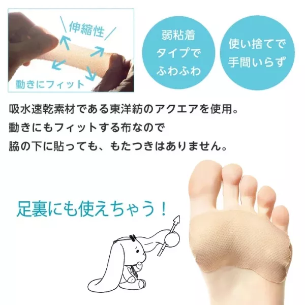 Cogit 日本製 Soft Airly Wide 腋下吸汗貼（一般款/加大款/加強款） Cogit, 腋下吸汗貼, 日本製吸汗貼, 夏季防汗, 直貼式吸汗片, 吸汗貼片, 加大款吸汗, 清爽防汗, 通勤必備, 防汗小物