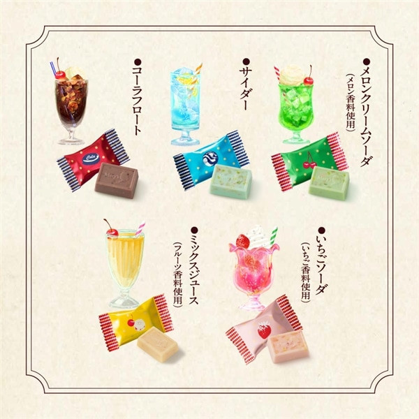 Mary’s x 古川紙工跳跳糖巧克力 2026年（5入/8入/9入/10入/18入/25入） Mary’s, 懷舊喫茶店, 彈跳糖巧克力, 昭和復古, 情人節禮盒, 日本巧克力, 汽水巧克力, 復古甜點