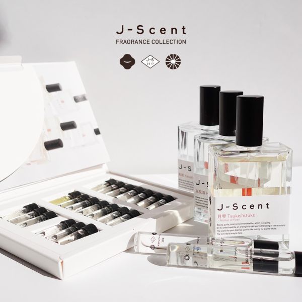 j-scent 日本製 香水 50ml J-Scent, 日本香水, 和風香氛, 蔦屋限定, 柚子香水, 紫陽花香氛, 沉香香水, 花街香水, 日本製香水, 送禮香氛