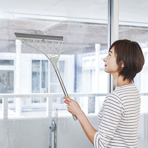 Cogit 彈力掃把 Cogit, 刮水器, 浴室刮水, 地毯除毛, 雙面掃把, 伸縮掃把, 玄關清潔, 浴室清潔工具, 日本清潔用品, 家用掃除用品