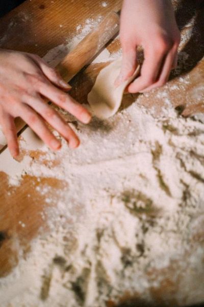 韭菜花水餃 韭菜花水餃