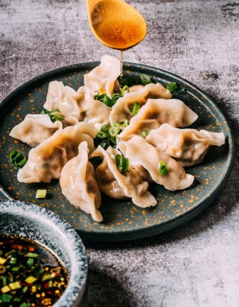 韭菜花水餃 韭菜花水餃