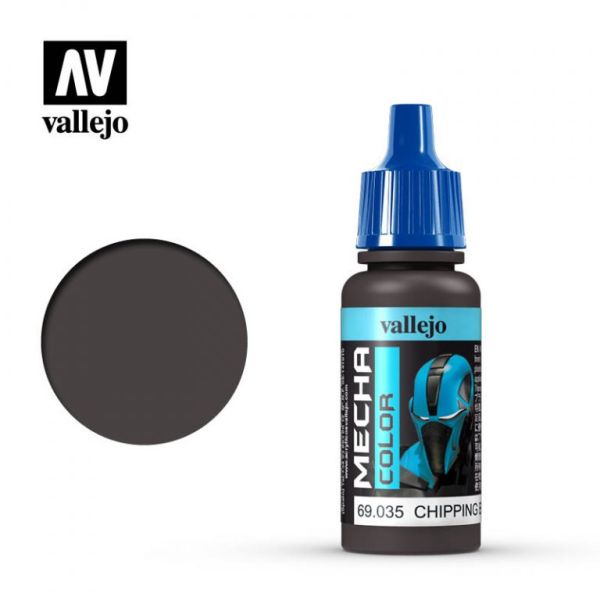 Acrylicos Vallejo AV水漆 機甲色彩 Mecha Color 035 69035 斑駁棕色 Chipping Brown 17ml 