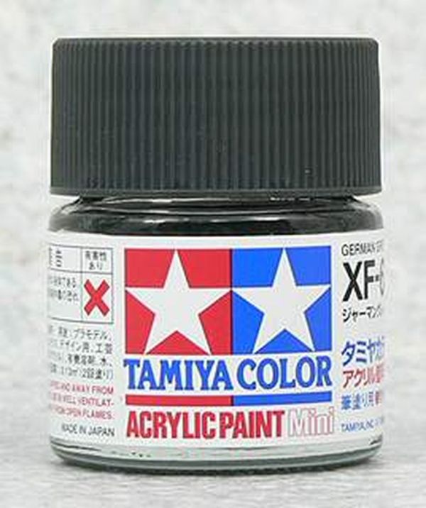 Colore a solvente Tamiya XF - 63 German Gray Opaco