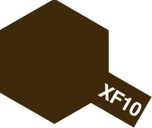 TAMIYA 田宮 油性 XF-10 消光 棕 Flat Brown 10ml 