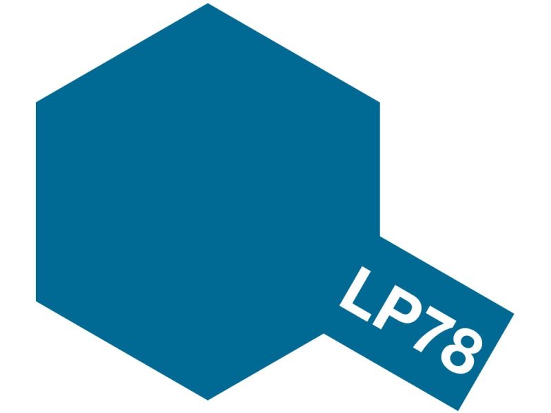 TAMIYA 田宮 硝基 LP-78 消光 藍 Flat Blue 10ml 