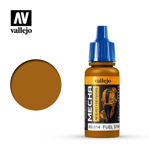 Acrylicos Vallejo AV水漆 機甲色彩 Mecha Color 067 69814 燃料污漬（亮光） Fuel Stains (Gloss) 17ml 