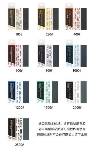 DSPIAE 迪斯派 MSP-2500 免裁切水砂紙自黏砂紙 10片裝 #2500 