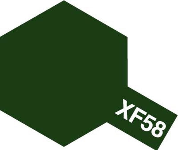 TAMIYA 田宮 油性 XF-58 消光 橄欖綠 Olive Green 10ml 