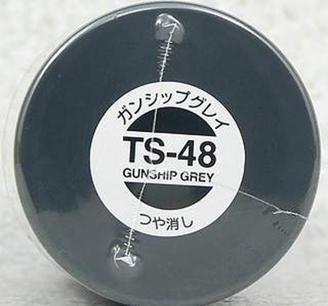 TAMIYA 田宮 噴罐 TS-48 砲艇機灰 Gunship Grey 100ml 
