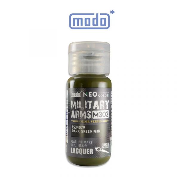 modo摩多製造所 NEO M-303 M303暗綠 30ML 模型漆 
