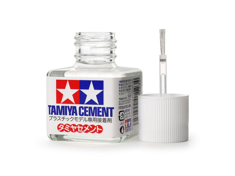 TAMIYA 田宮 白蓋四角膠水 40ml #87003 