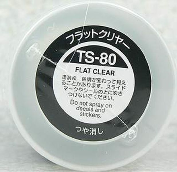 TAMIYA 田宮 噴罐 TS-80 消光透明 Flat Clear 100ml 