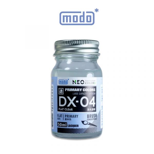 modo摩多製造所 NEO DX-04 DX04 消光透明 家庭號 50ML 模型漆 modo摩多製造所 NEO DX-04 DX04 消光透明 家庭號 50ML 模型漆