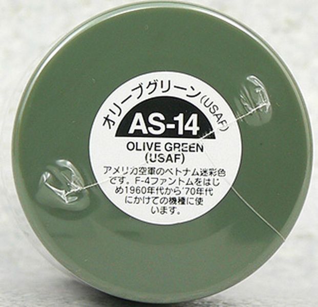 TAMIYA 田宮 噴罐 AS-14 橄欖綠 Olive Green (USAF) 100ml 