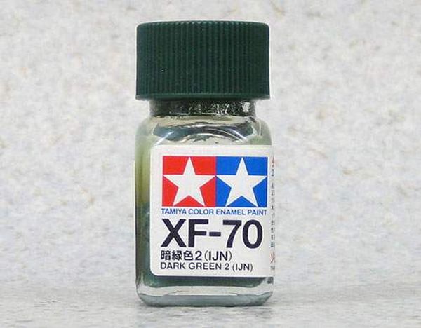 TAMIYA 田宮 油性 XF-70 消光 深綠2 Dark Green 2 10ml 