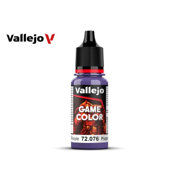 Acrylicos Vallejo AV水漆 遊戲色彩 Game Color 72076 異形紫色 Alien Purple 