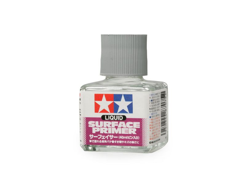 TAMIYA 田宮 液態底漆補土 淺灰色 40ml #87075 