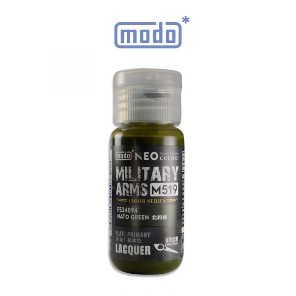 modo摩多製造所 NEO M-519 M519 北約綠 30ML 模型漆 modo摩多製造所 NEO M-519 M519 北約綠 30ML 模型漆