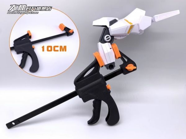 大林 模型工具 無縫專用夾子 (100mm 夾寬大型F夾) 大林 DL MODEL 無縫夾子
