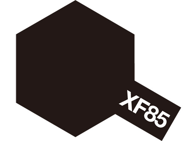 TAMIYA 田宮 水性 XF-85 消光 橡膠黑色 Rubber Black 10ml 