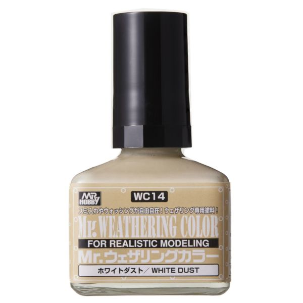 GUNZE 油性舊化液 WC14 白塵色 40ml 