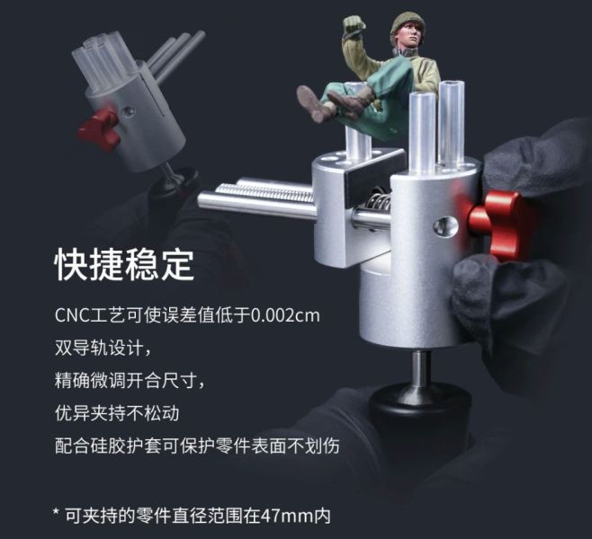 DSPIAE 迪斯派 AT-HV 掌上型夾具台鉗 迪斯派