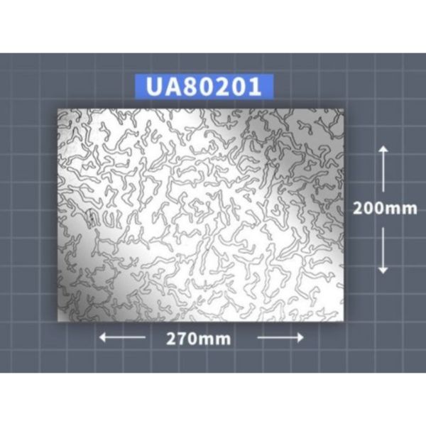 U-STAR 優速達 UA80201 迷彩塗裝遮蓋紙切割版（條紋迷彩） 