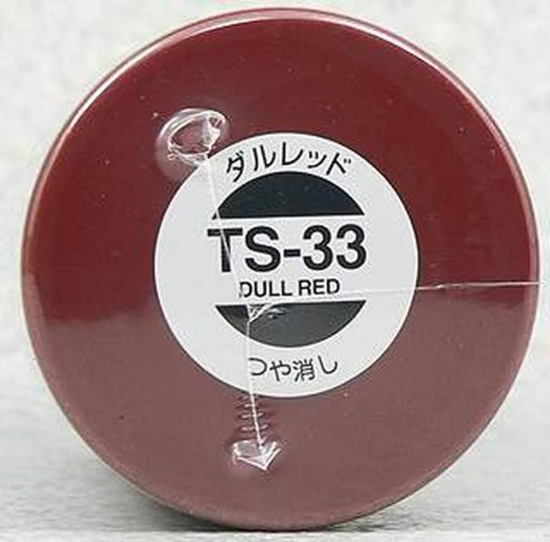 TAMIYA 田宮 噴罐 TS-33 暗紅 Dull Red 100ml 