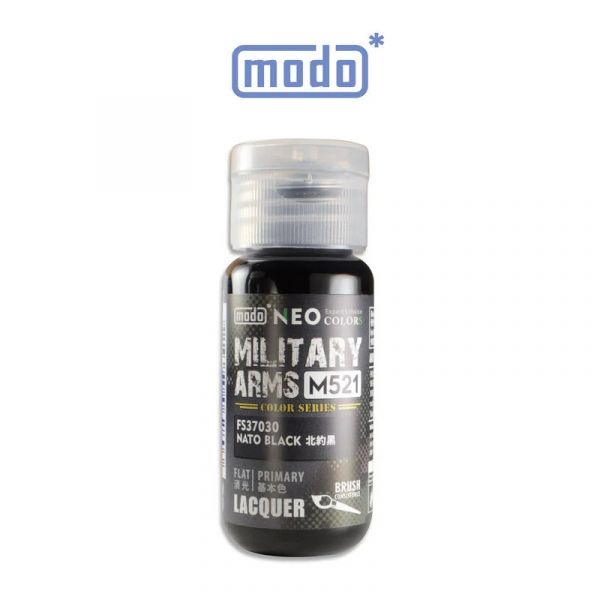 modo摩多製造所 NEO M-521 M521 北約黑 30ML 模型漆 modo摩多製造所 NEO M-521 M521 北約黑 30ML 模型漆