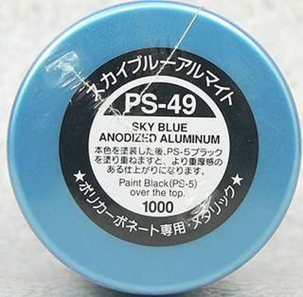 TAMIYA 田宮 噴罐 PS-49 天空藍陽極氧化鋁 Sky Blue Anodized Aluminum 100ml 