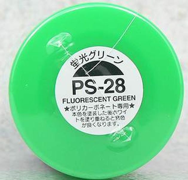 TAMIYA 田宮 噴罐 PS-28 螢光綠 Fluorescent Green 100ml 