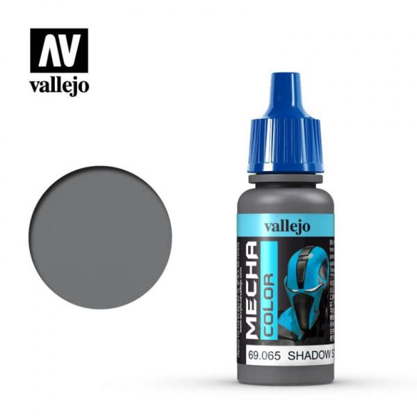 Acrylicos Vallejo AV水漆 機甲色彩 Mecha Color 054 69065 暗鋼色（金屬色） Dark Steel 17ml 