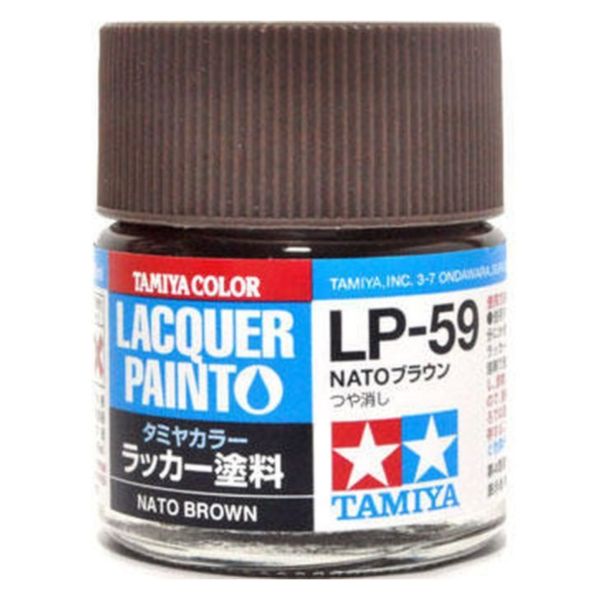 TAMIYA 田宮 硝基 LP-59 消光 北約棕 Nato Brown 10ml 