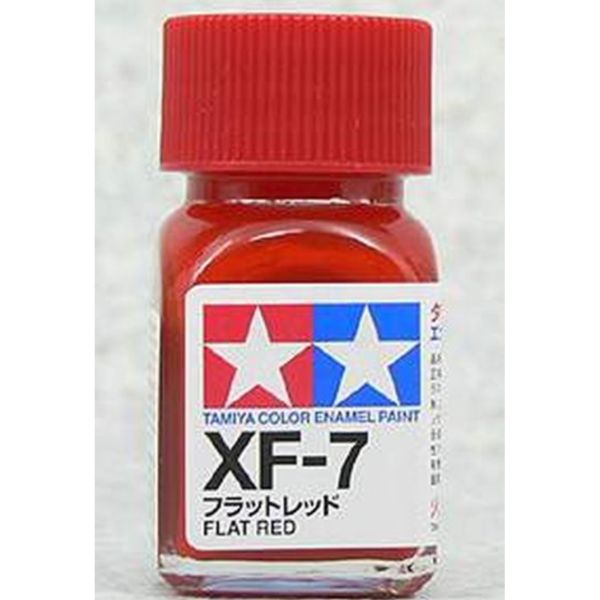 TAMIYA 田宮 油性 XF-7 消光 紅 Flat Red 10ml 