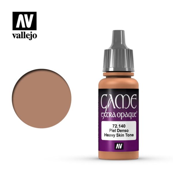 Acrylicos Vallejo AV水漆 遊戲色彩 Game Color 091 72140 重膚色（不透明漆） Heavy Skintone 17 ml 