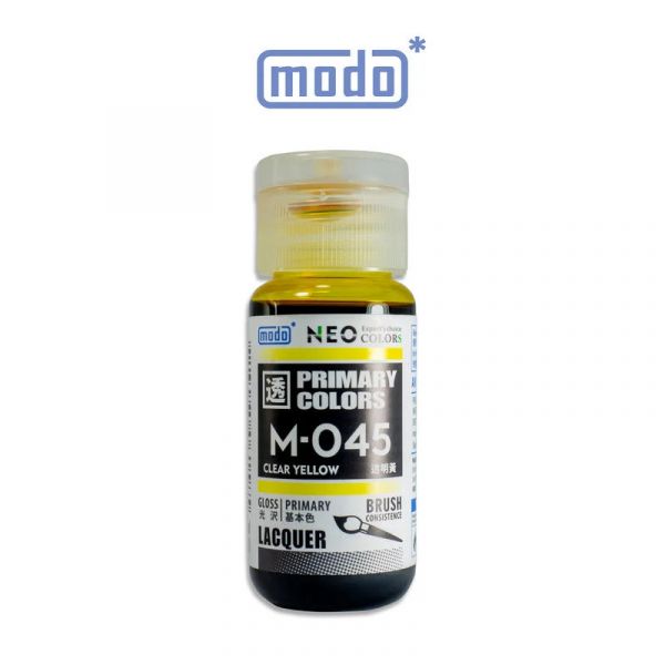 modo摩多製造所 NEO M-045 M045 透明黃 30ML 模型漆 