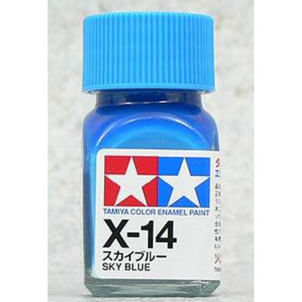 TAMIYA 田宮 油性 X-14 亮光 天空藍 Sky Blue 10ml 