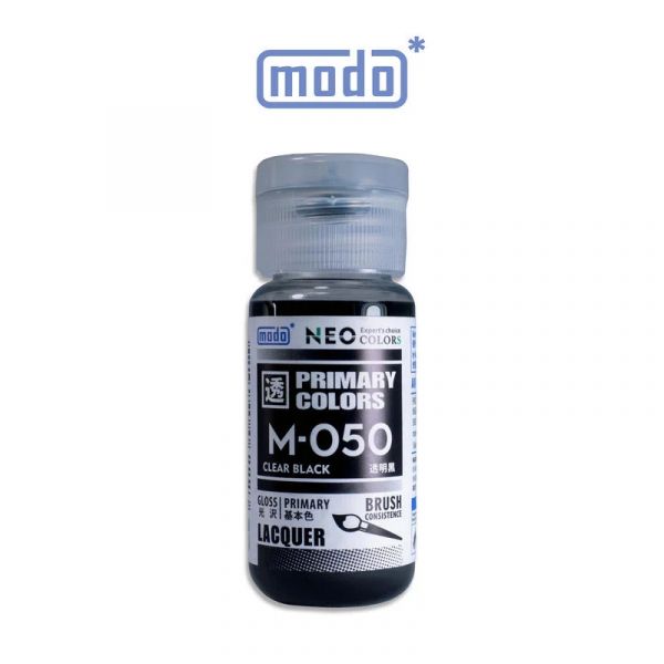 modo摩多製造所 NEO M-050 M050 透明黑 30ML 模型漆 