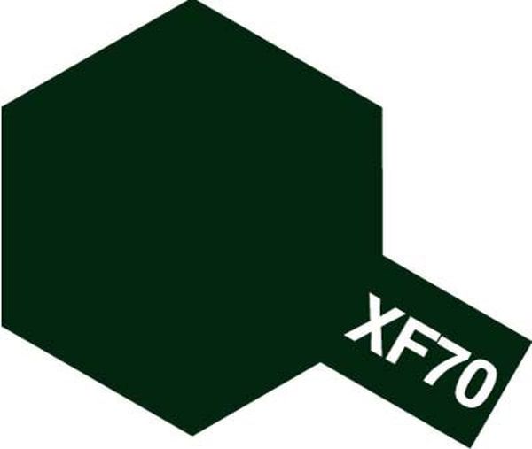 TAMIYA 田宮 水性 XF-70 消光 深綠2 Dark Green 2 10ml 