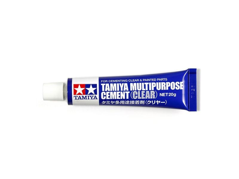TAMIYA 田宮 透明低黏性多用途接著劑 透明&電鍍部品適用 20g #87188 