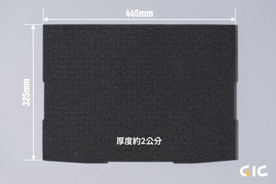 GIC TC-19B 箱神-自撥泡棉 2片裝 (方格12mm x 12mm) 