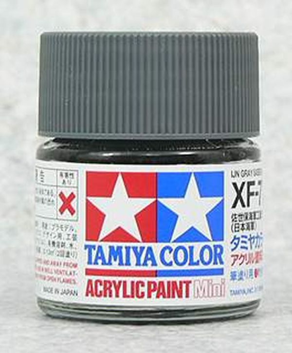 TAMIYA 田宮 水性 XF-77 消光 日本海軍灰色 IJN Gray（ Sasebo Arsenal） 10ml 