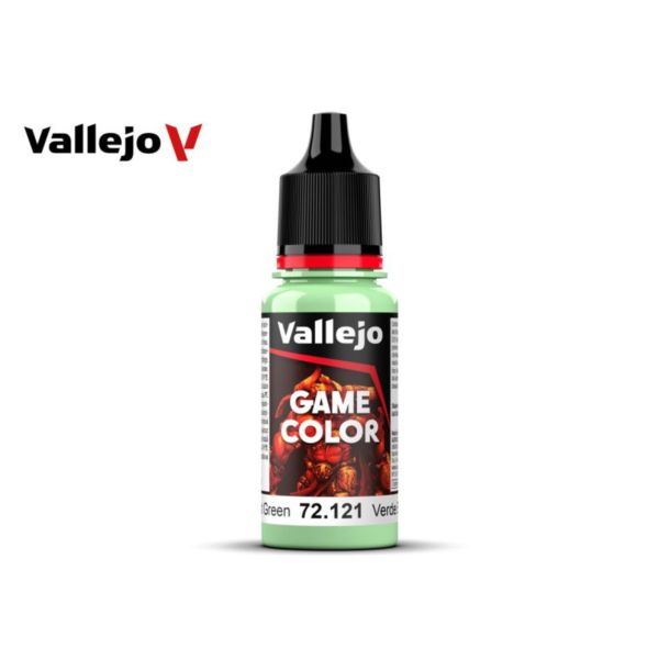 Acrylicos Vallejo AV水漆 遊戲色彩 Game Color 72121 鬼魂綠色 Ghost Green 