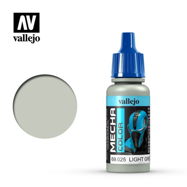 Acrylicos Vallejo AV水漆 機甲色彩 Mecha Color 025 69025 淺綠色 Light Green 17ml 