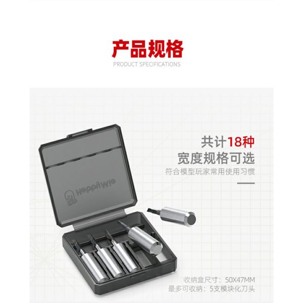 喵匠 hobbymio刻線推刀頭（1.5mm寬度） 